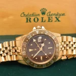 Raro relógio Rolex em ouro maciço é leiloado em Lichfield