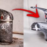 Sem vinagre nem bicarbonato: o truque viral para remover instantaneamente o calcário das torneiras e as manchas amareladas do vaso sanitário